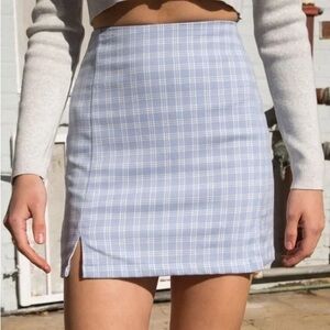 Plaid Skirt